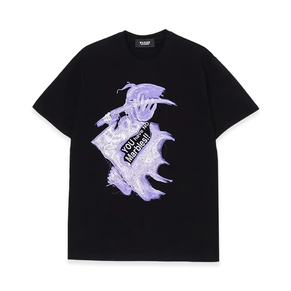 WILDSIDE YOHJI YAMAMOTO Samurai T-Shirt (Purple) "Black"