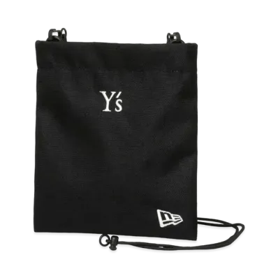 NEW ERA x Y's SS24 Flat Neck Pouch 0.6L "Black"