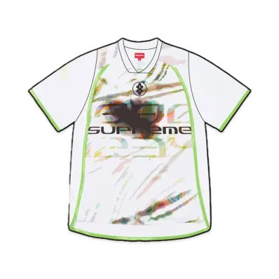 Supreme Feedback Soccer Jersey "White"