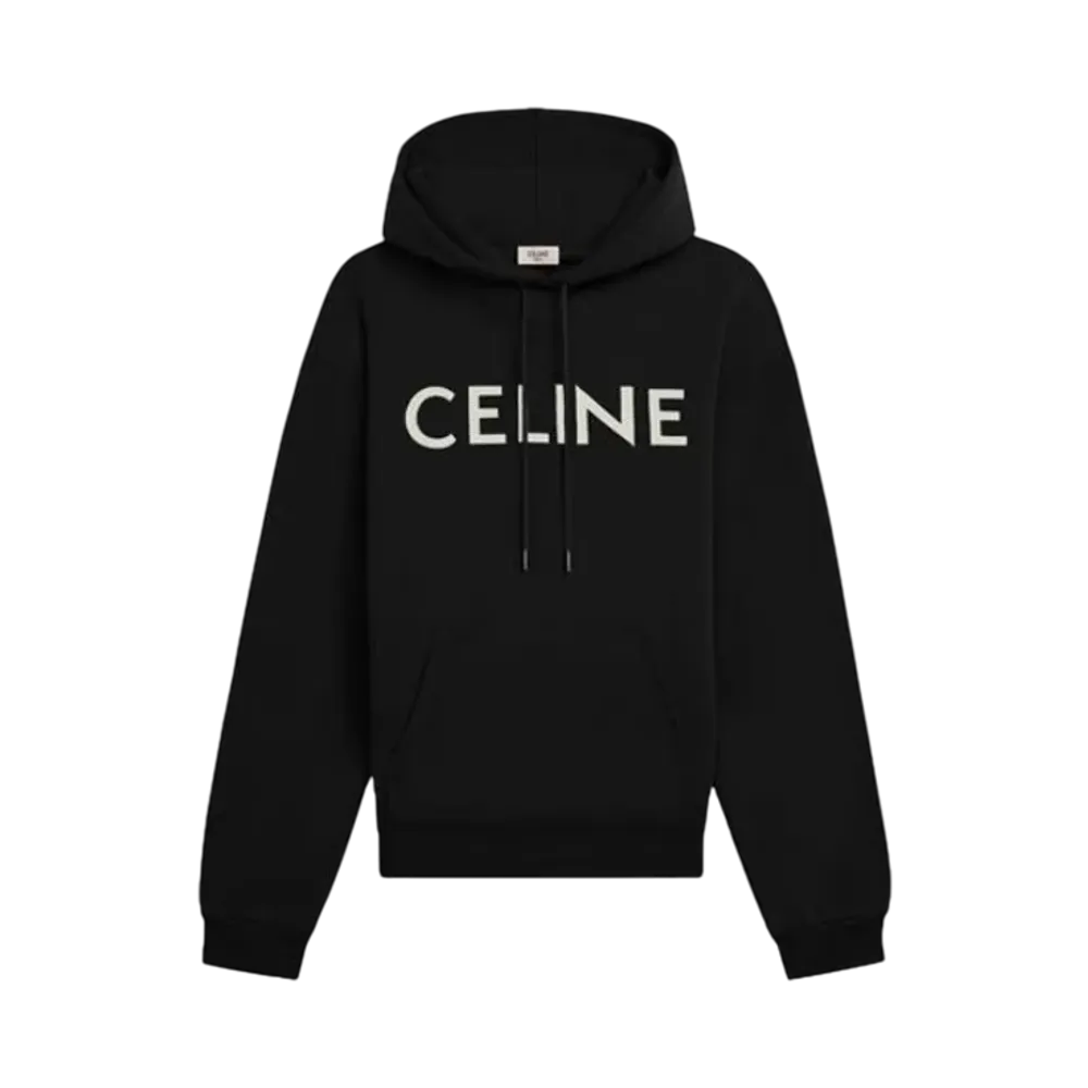 CELINE Loose Sweatshirt / Cotton "Black"