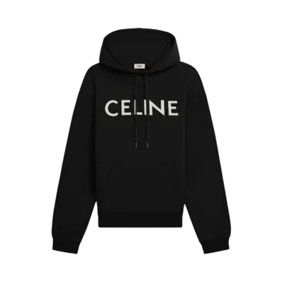 CELINE Loose Sweatshirt / Cotton "Black"