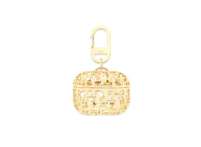 Dior Airpods Pro Case Dior Oblique Brass "Gold"