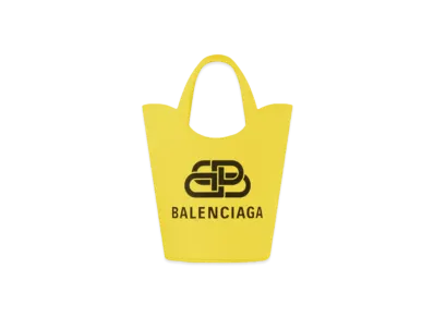 BALENCIAGA Women's Wave XS Tote Bag "Yellow"