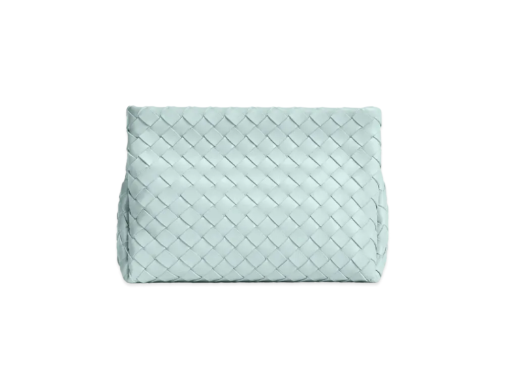 Bottega Veneta Toiletry Case "Teal Washed"