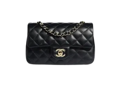 CHANEL Classic Hand Bag Lambskin "Black"