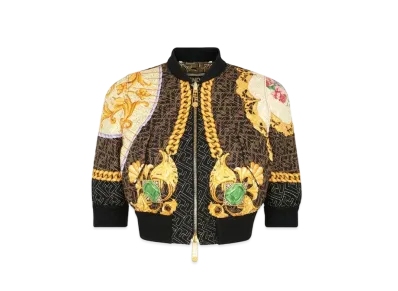 FENDI x Versace Fendace Multicolor Silk Jacket "Multicolor"