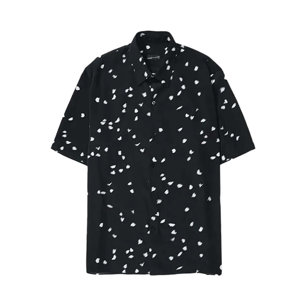 LAD MUSICIAN DECHINE BUTTERFLY BIG SS SHIRT "BLACK"