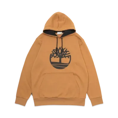 Timberland Men's Northwood Tree Logo Brush Back Hooded "Wheat"