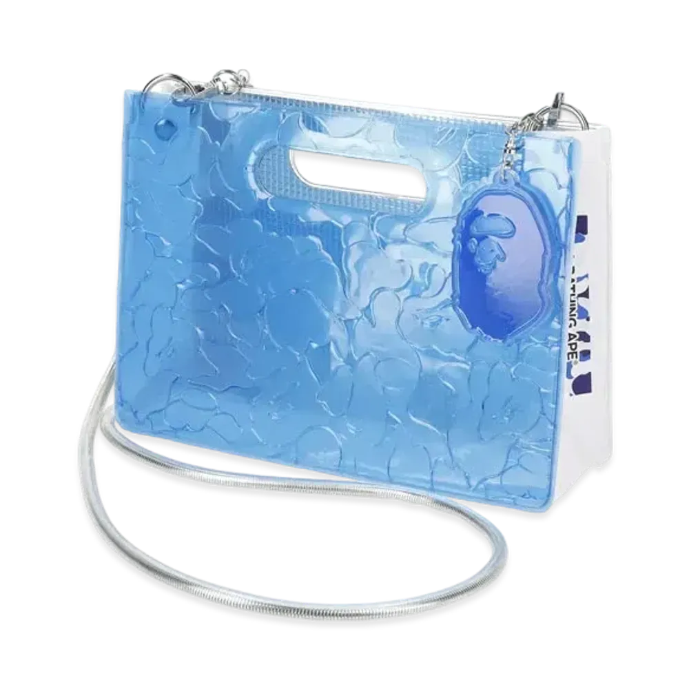 A BATHING APE x nana-nana A5 Horizontal Bag Nagoya Store Exclusive "Blue"