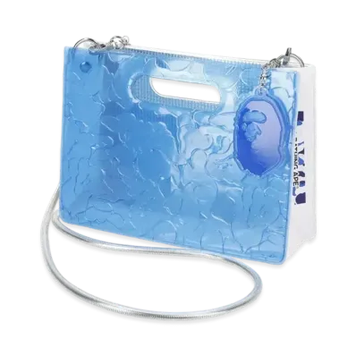 A BATHING APE x nana-nana A5 Horizontal Bag Nagoya Store Exclusive "Blue"