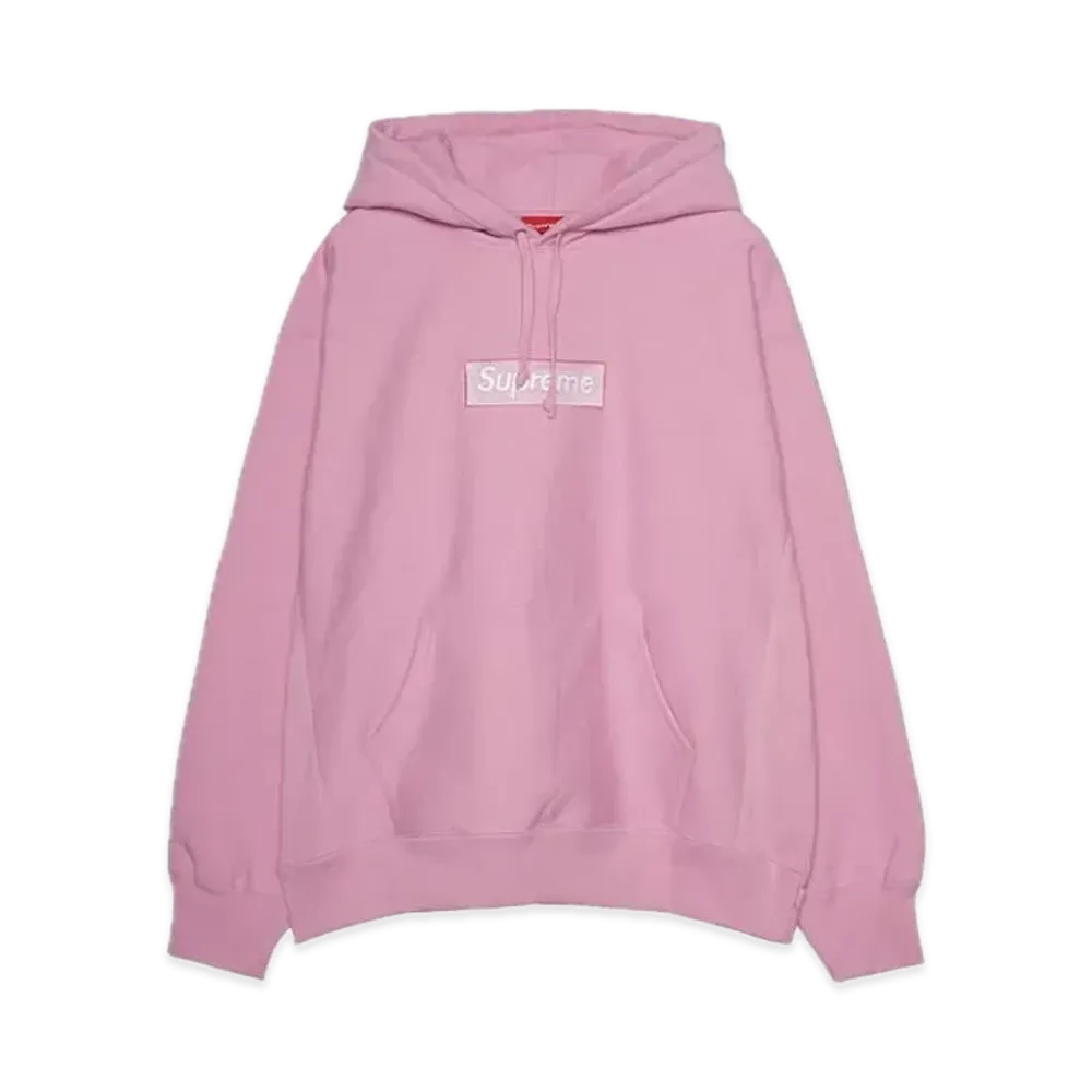 Supreme Box Logo Hooded Sweatshirt "Pink" (24FW)