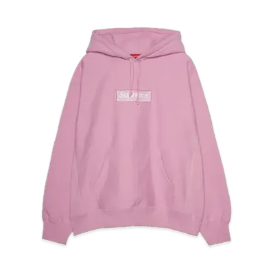 Supreme Box Logo Hooded Sweatshirt "Pink" (24FW)
