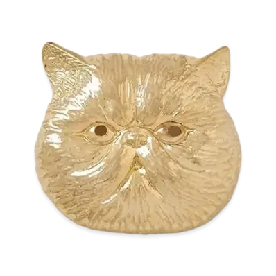 FURFUR x Philly chocolate Cat Brooch "C"