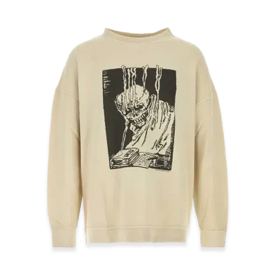 OUR LEGACY Cotton Blend Sweatshirt "Sand/Beige"