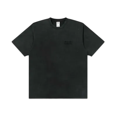 Mercedes Anchor Inc. Acid Wash Tee "Black"