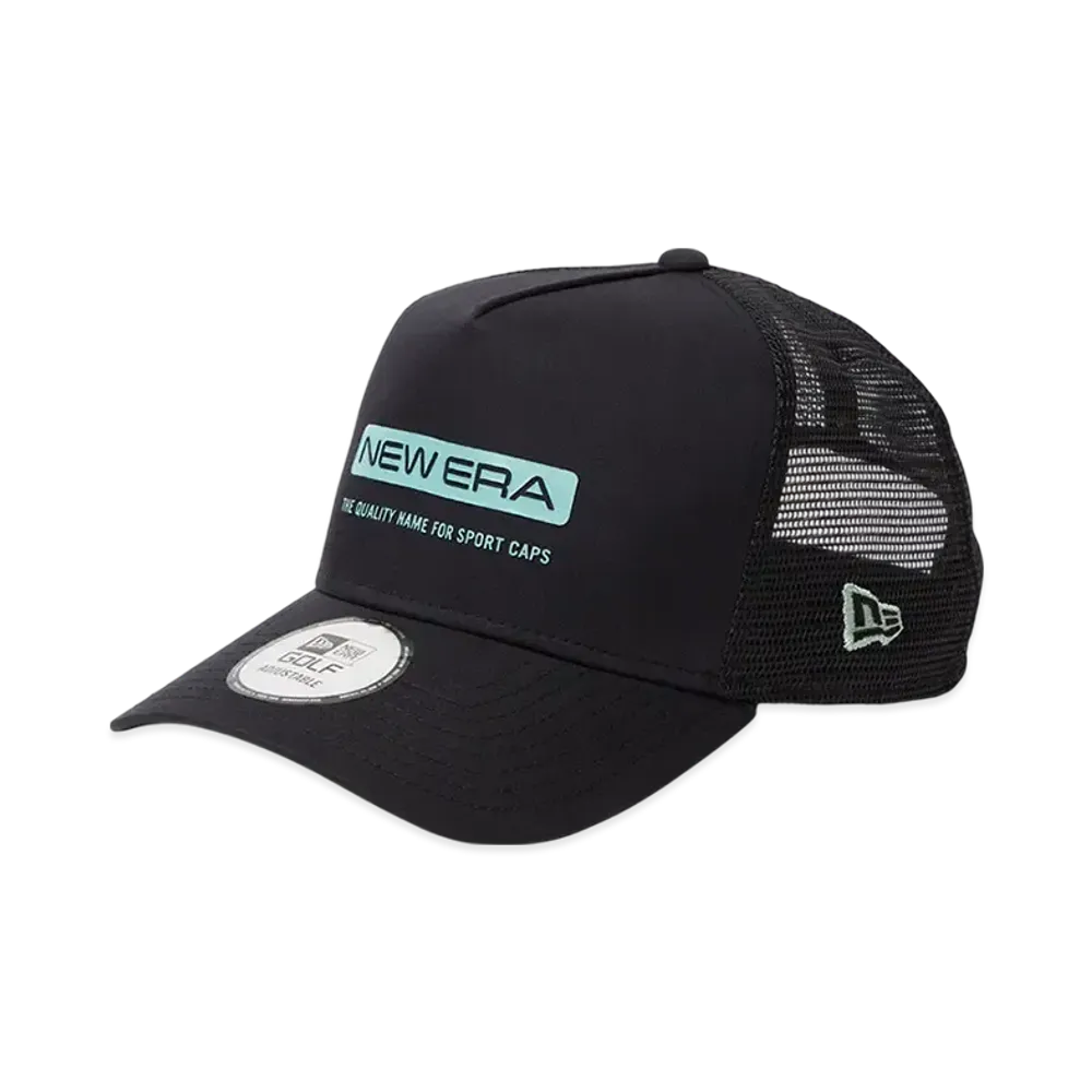 NEW ERA Golf 9Forty A-Frame Tracker Cordura & Coolmax "Black"