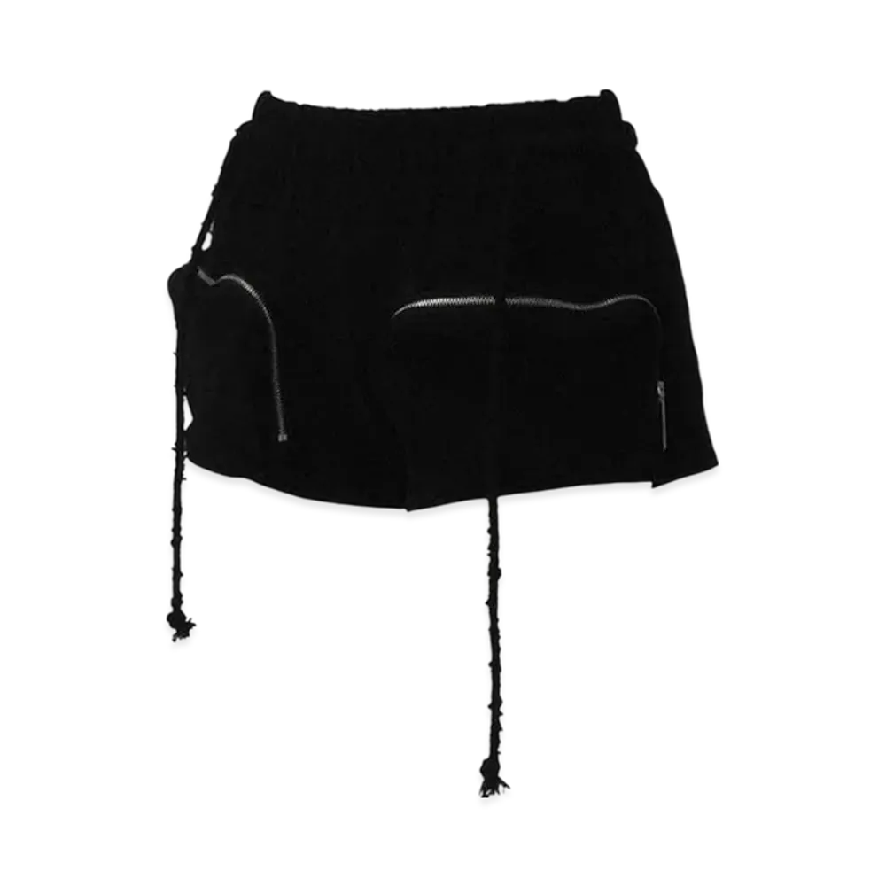 THEREDTHREAD S Pocket Pants Short "Black"