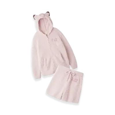 GELATO PIQUE x Pokemon Gelato Clefairy Hoodie & Short Pants Set "Pink"