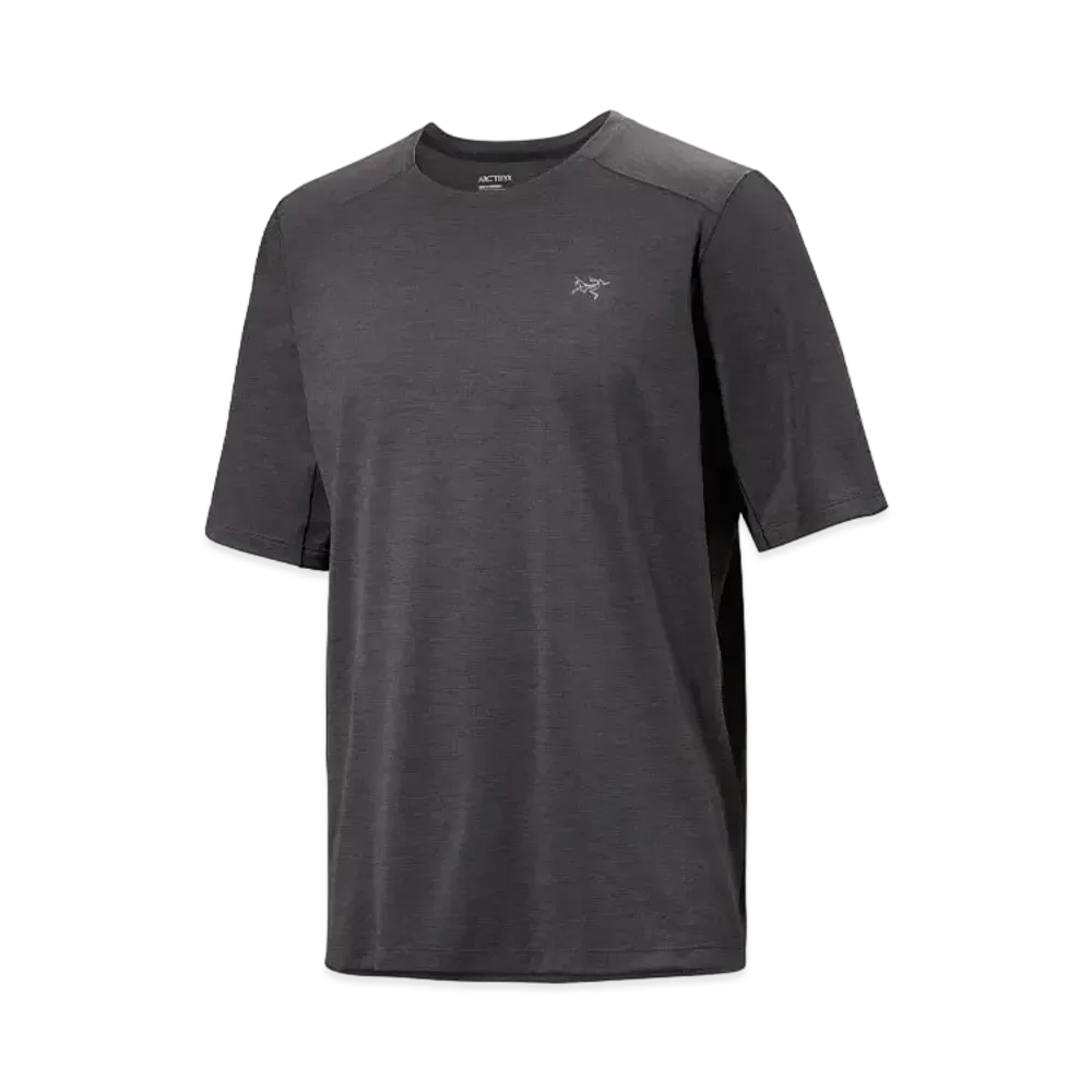 ARC'TERYX Cormac Crew Short Sleeve Men's "Black Hether"