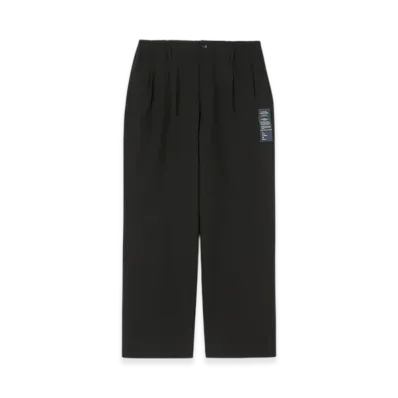 N.HOOLYWOOD Double Tuck Trousers "Black"