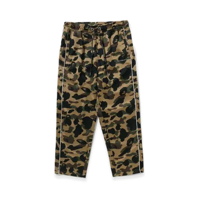 A BATHING APE A Bathing Ape Logo Relaxed Fit Track Sweatpants "Yellow"
