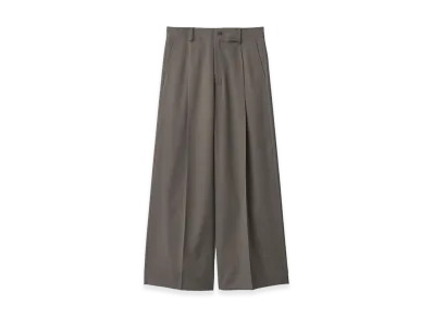 ssstein Extra Wide Trousers "Khaki Beige"