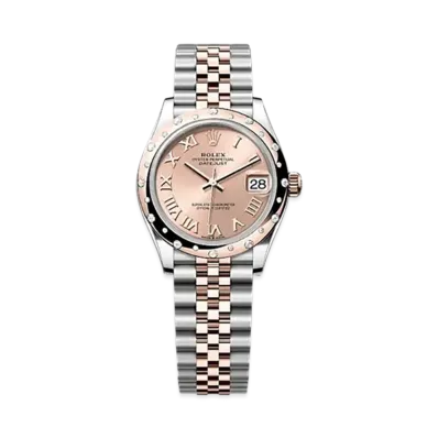 ROLEX Datejust 31mm Oystersteel & Everose Gold Diamond 278341RBR "Rose-colour"