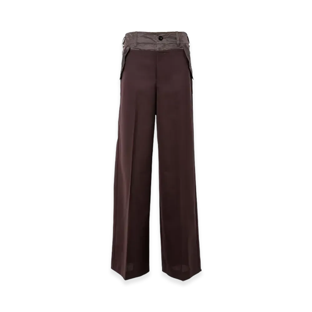 sacai Suiting Mix Pants "Brown"