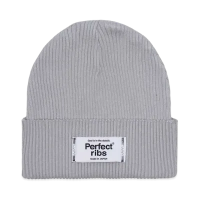 Perfect ribs Rib Beanie Cap "Gray"
