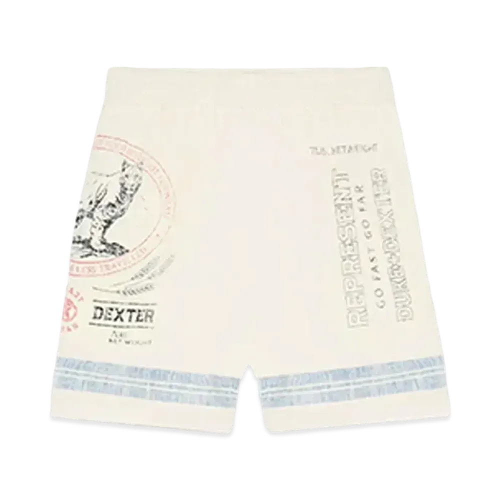 REPRESENT x DUKE + DEXTER Mountain Lion Resort Short "Ecru"