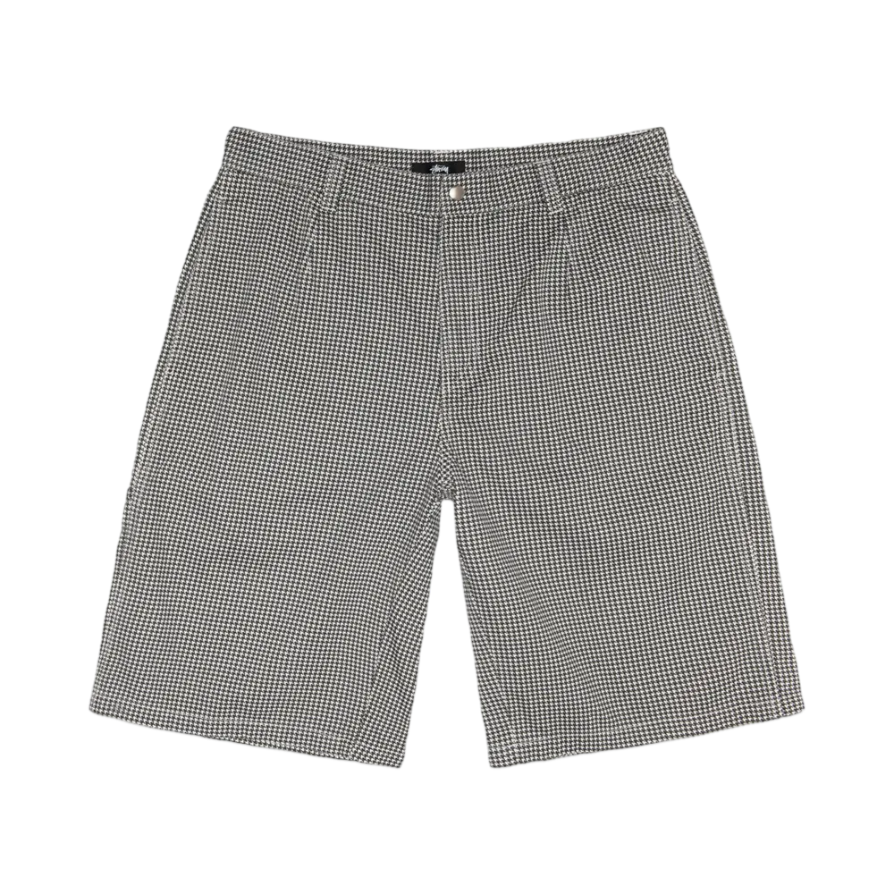 Stussy Chino Work Short "Houndstooth"