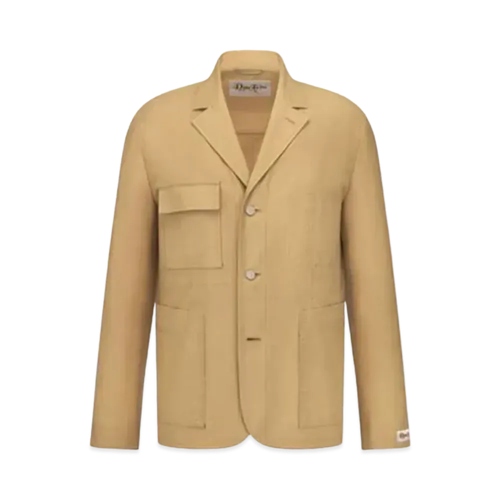 Dior Tears Workwear Jacket Cotton Twill "Beige"
