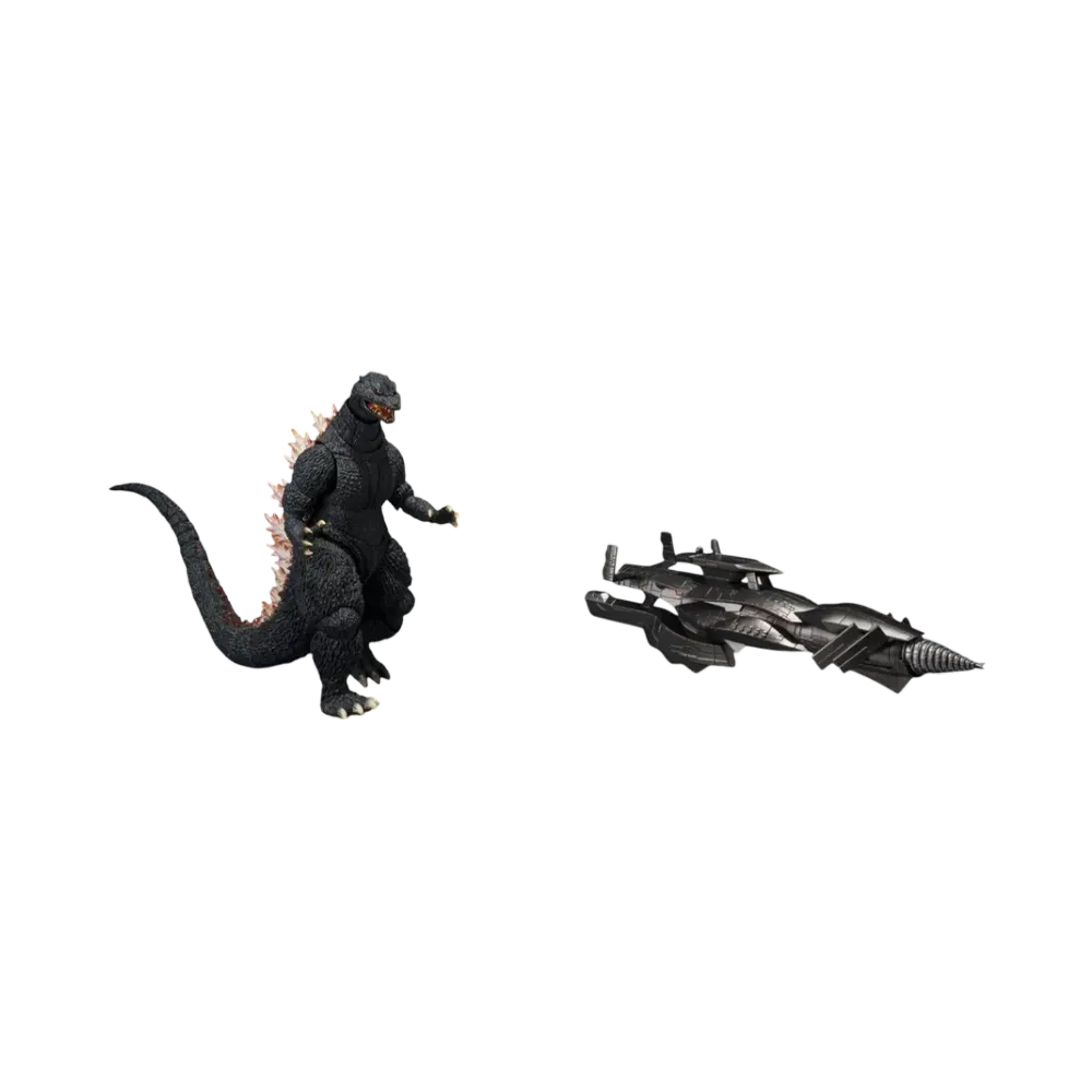 BANDAI "S.H.MonsterArts" -Godzilla: Final Wars- GODZILLA [2004] HEAT RAY Ver. VS NEW GOTENGO