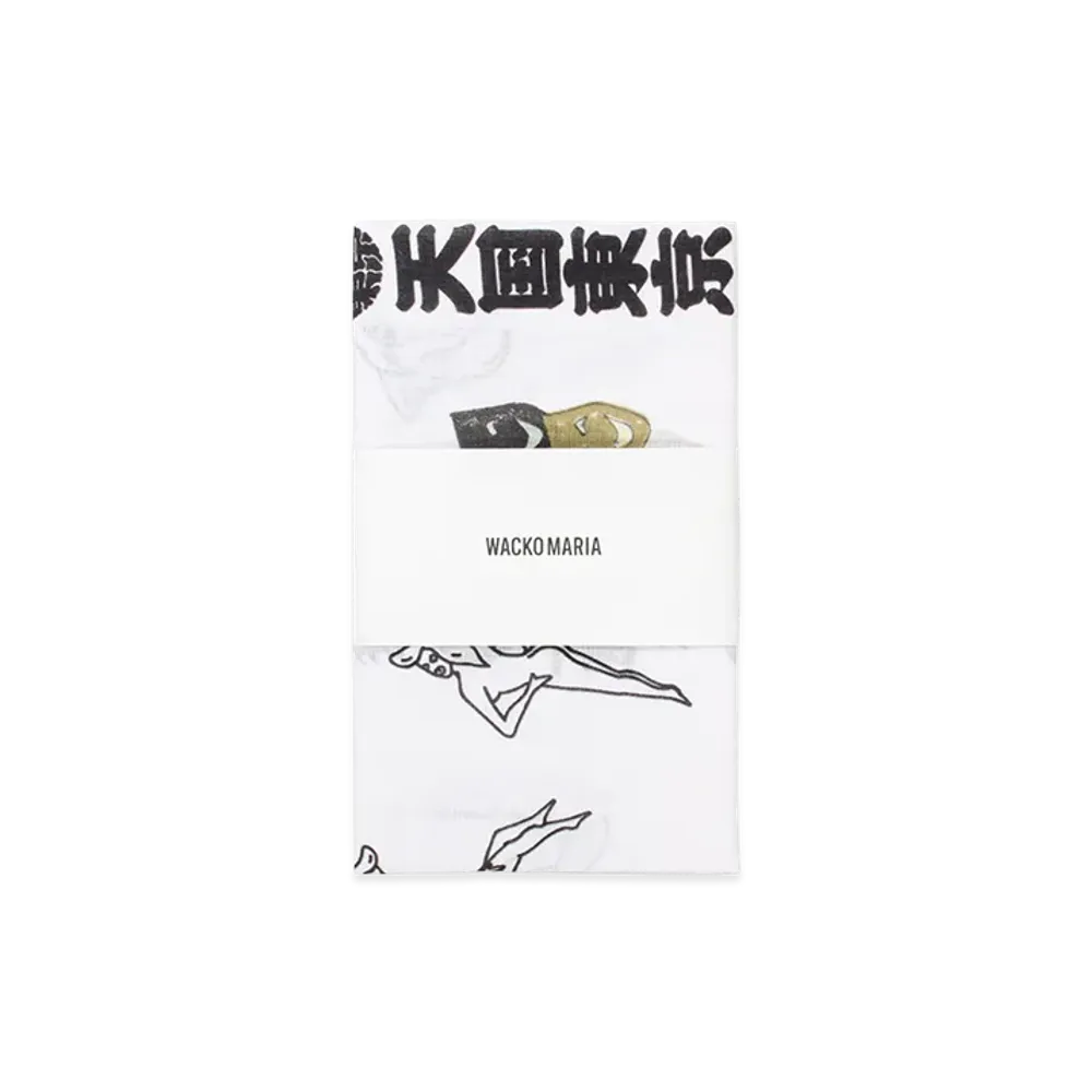 WACKO MARIA x Mizuno Some Kojo Tenugui "White"