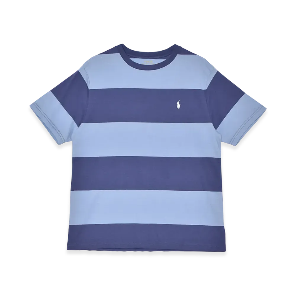 Polo Ralph Lauren Cotton Jersey Striped T-Shirt "Blue/Blue"