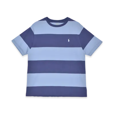 Polo Ralph Lauren Cotton Jersey Striped T-Shirt "Blue/Blue"