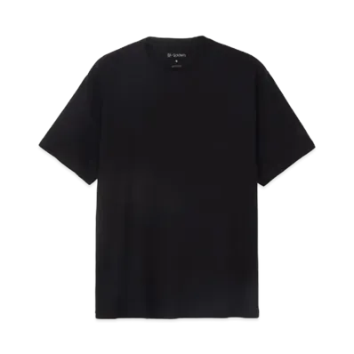 Goldwin Cotton Covered Yarn Smooth T-shirt (Unisex) "Black"