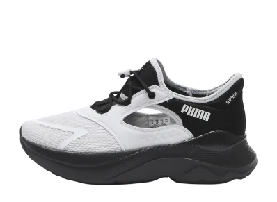 Puma Women's Softride Mayve Mule Ease In "PUMA White/PUMA Black"