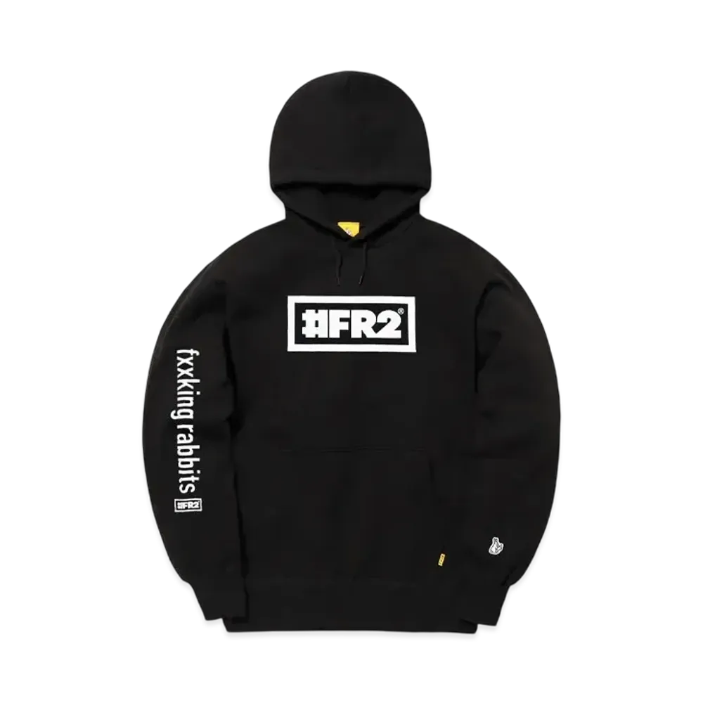 FR2 Box Logo Hoodie "Black"