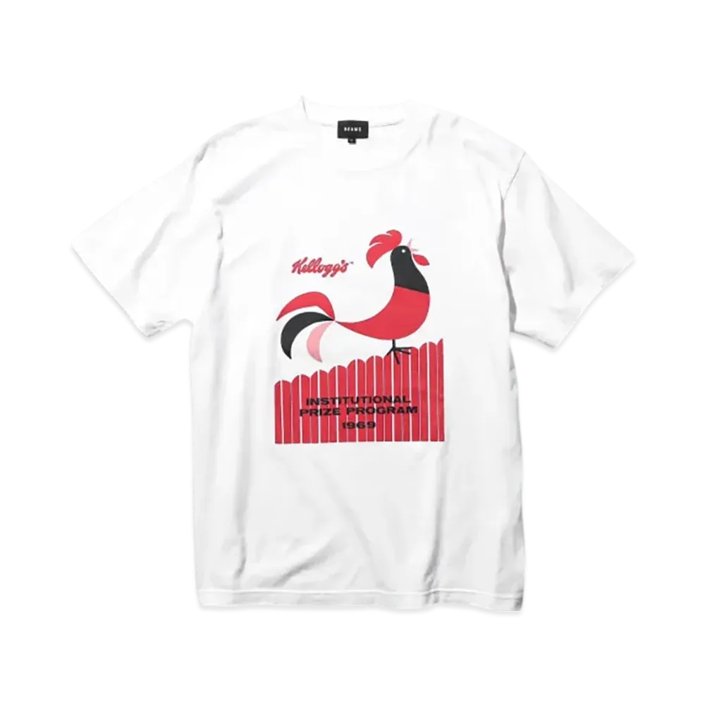 BEAMS Kelloggs T-Shirt "White"