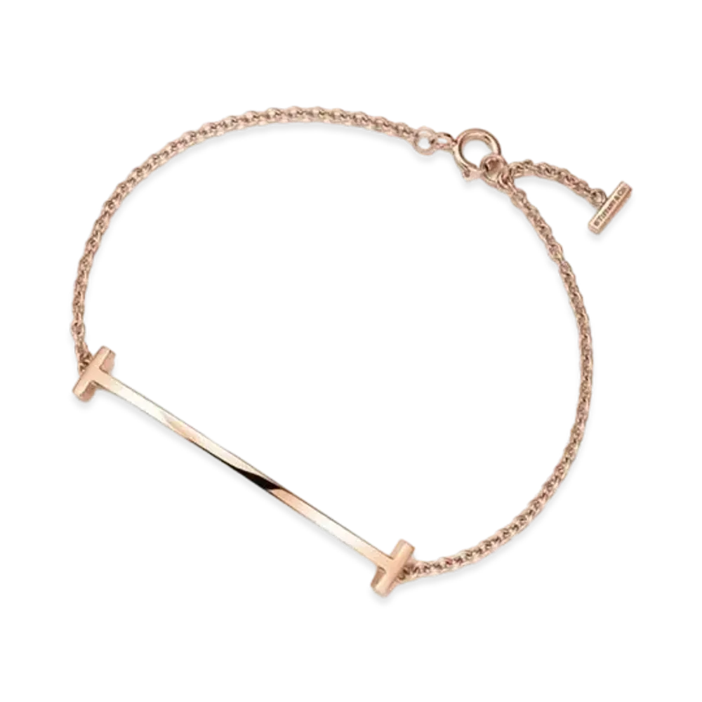 Tiffany & Co. Tiffany T Smile Bracelet 18K "Rose Gold"