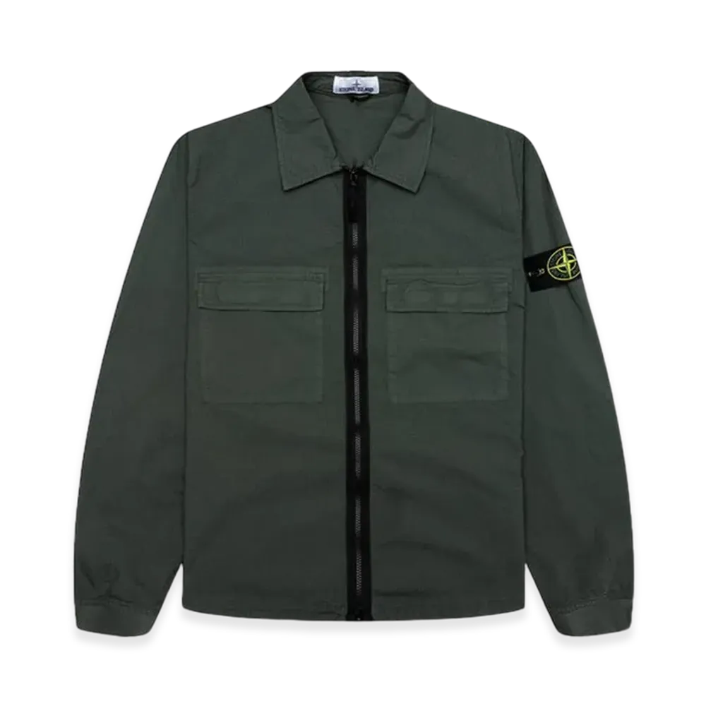 Stone Island 12011 Overshirt - 24SS "Musk Green"