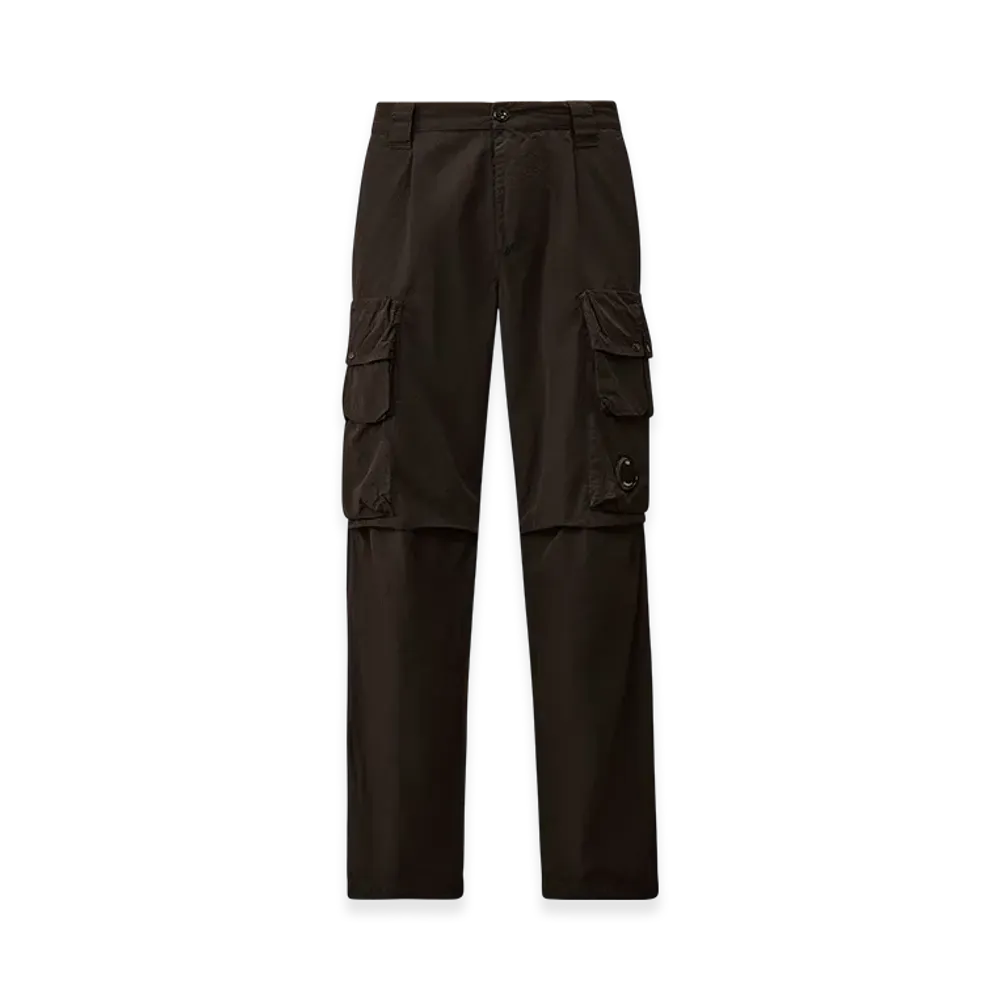 C.P. Company Flatt Nylon Cargo Pants "Black"