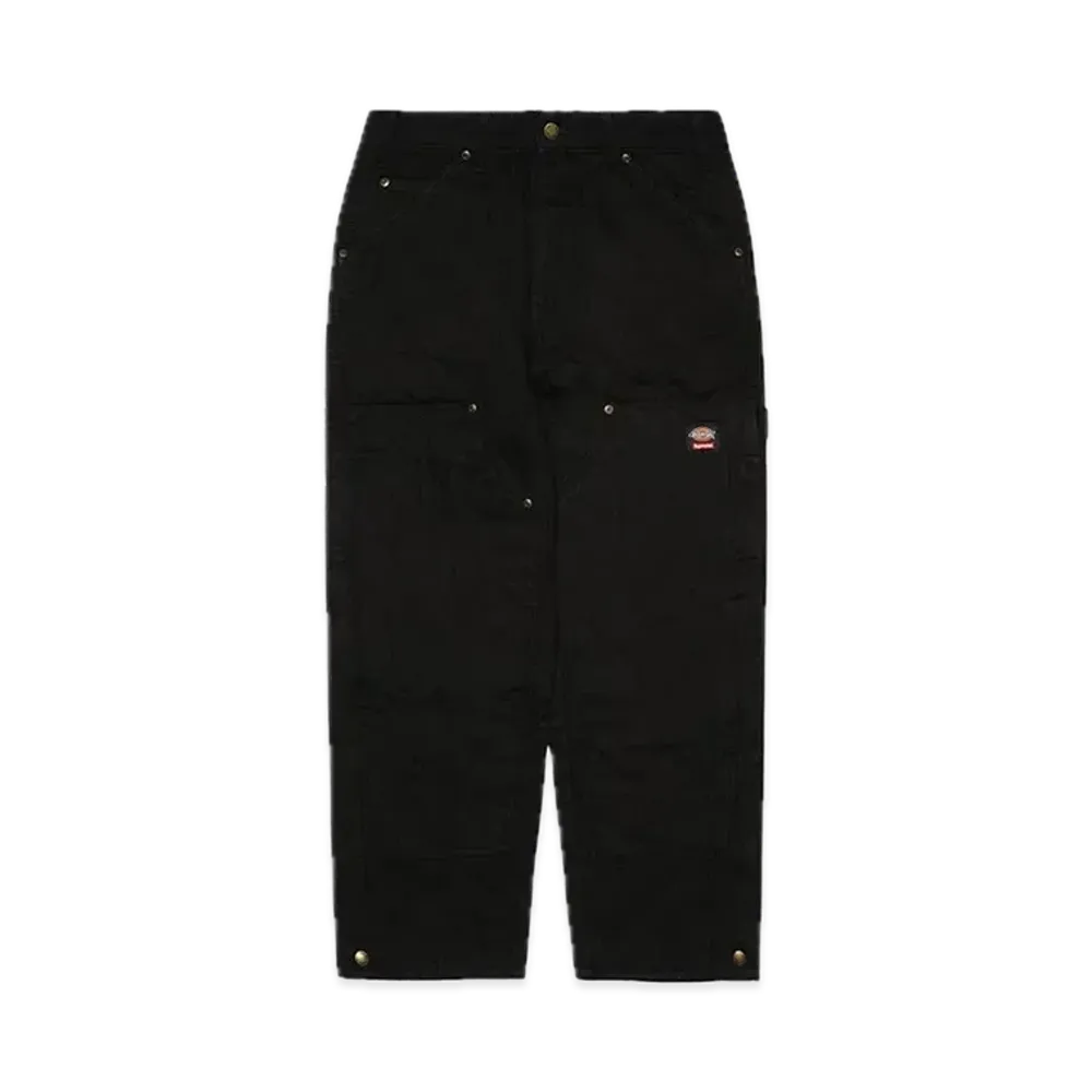 Supreme x Dickies Quilted Denim Work Pant "Black"