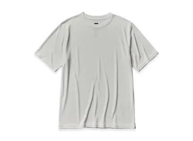 Graphpaper Bamboo Rayon Smooth S/S Crew Neck Tee "Natural"