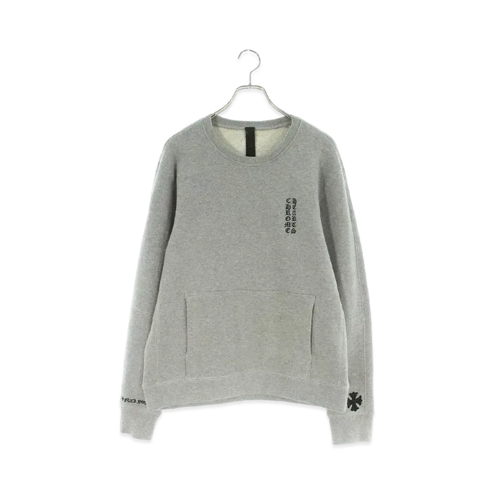 Chrome Hearts Y Not CH Plus Patch Embroidery Sweat "Gray"