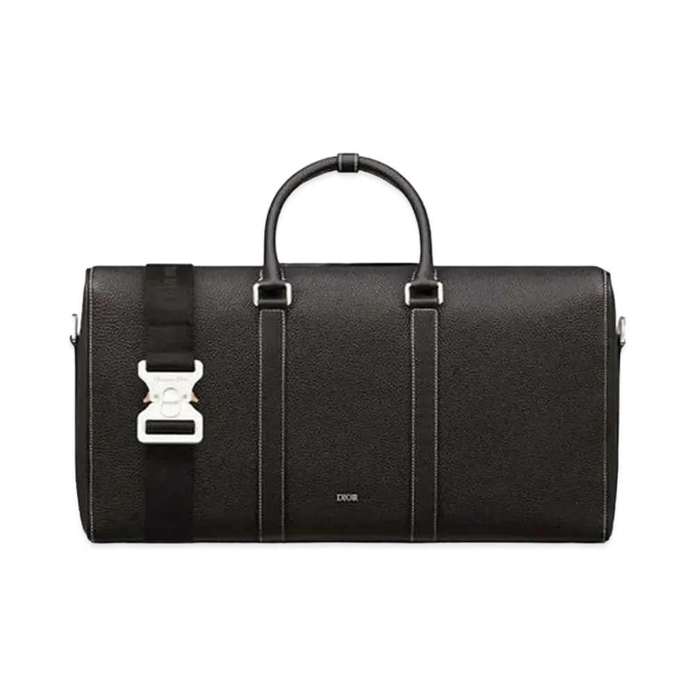 Dior Lingot 50 Bag Grained Calfskin "Black"
