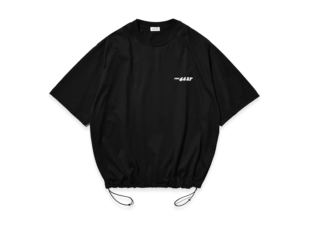 CLESSTE CLST Logo Print S/S T-Shirt With Drawstrings "Black"