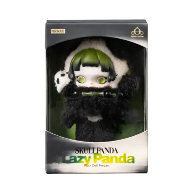 POP MART SKULLPANDA Lazy Panda Plush Doll Pendant