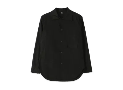 Yohji Yamamoto Y's BROAD CUT-OUT BLOUSE "Black"